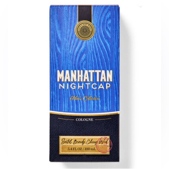 BBW Manhattan Nightcap Cologne Fragrance for Men Bath & Body Works Spray New NWT - Picture 6 of 11